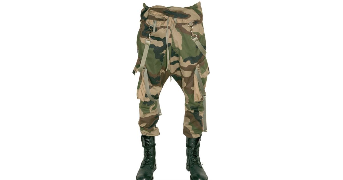 balmain camo pants
