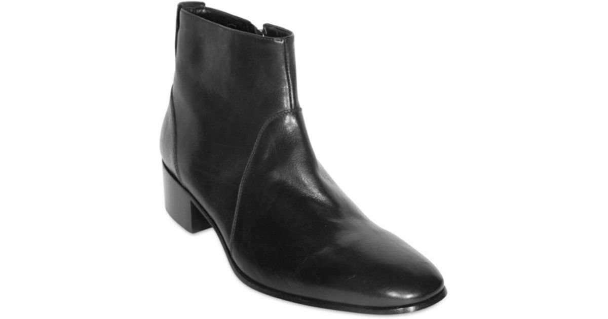 low boots homme noir
