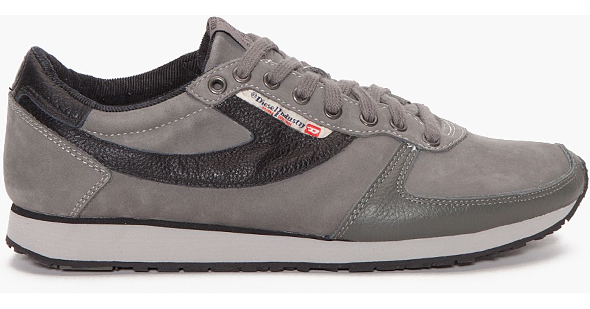 DIESEL Pass On Sneakers in Grey (Gray