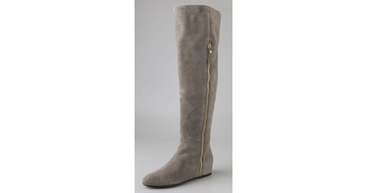 Stuart Weitzman Elf Suede Over The Knee 