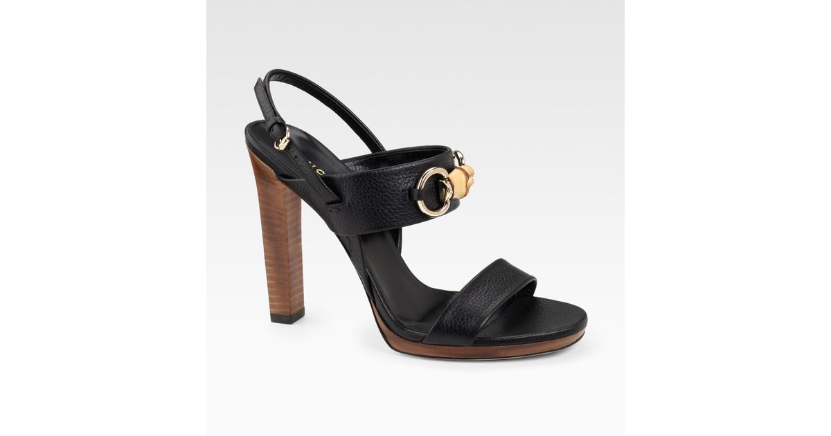 gucci bamboo sandals
