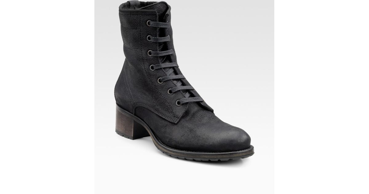 vera wang combat boots