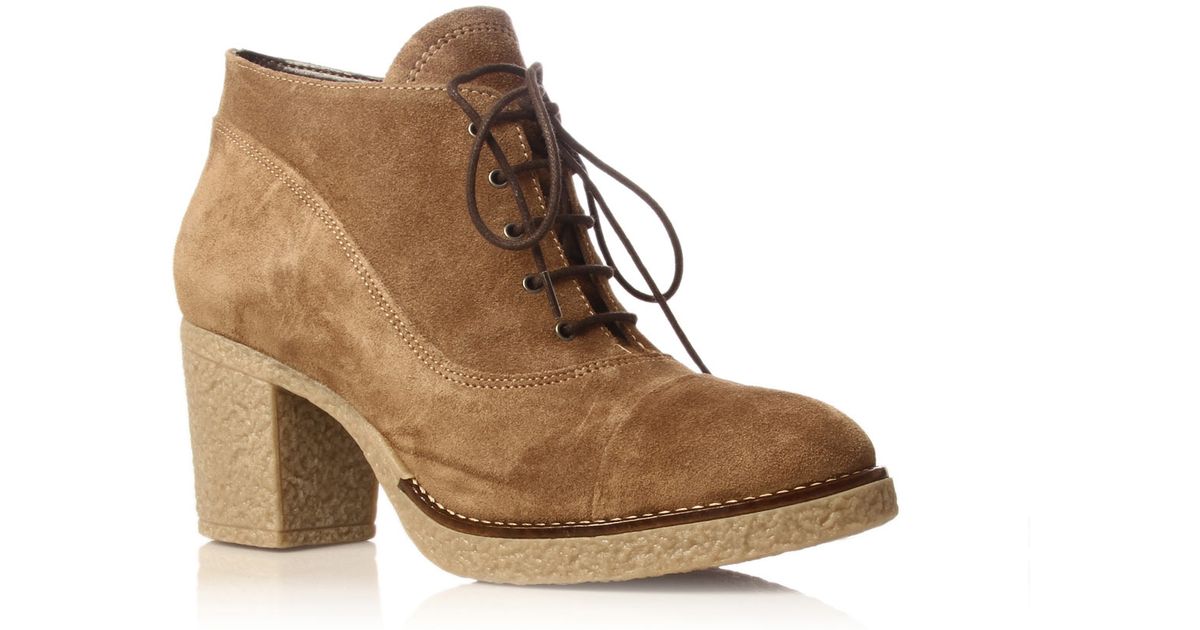 heeled desert boots