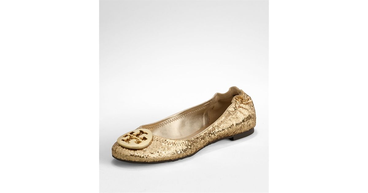 tory burch sparkle flats