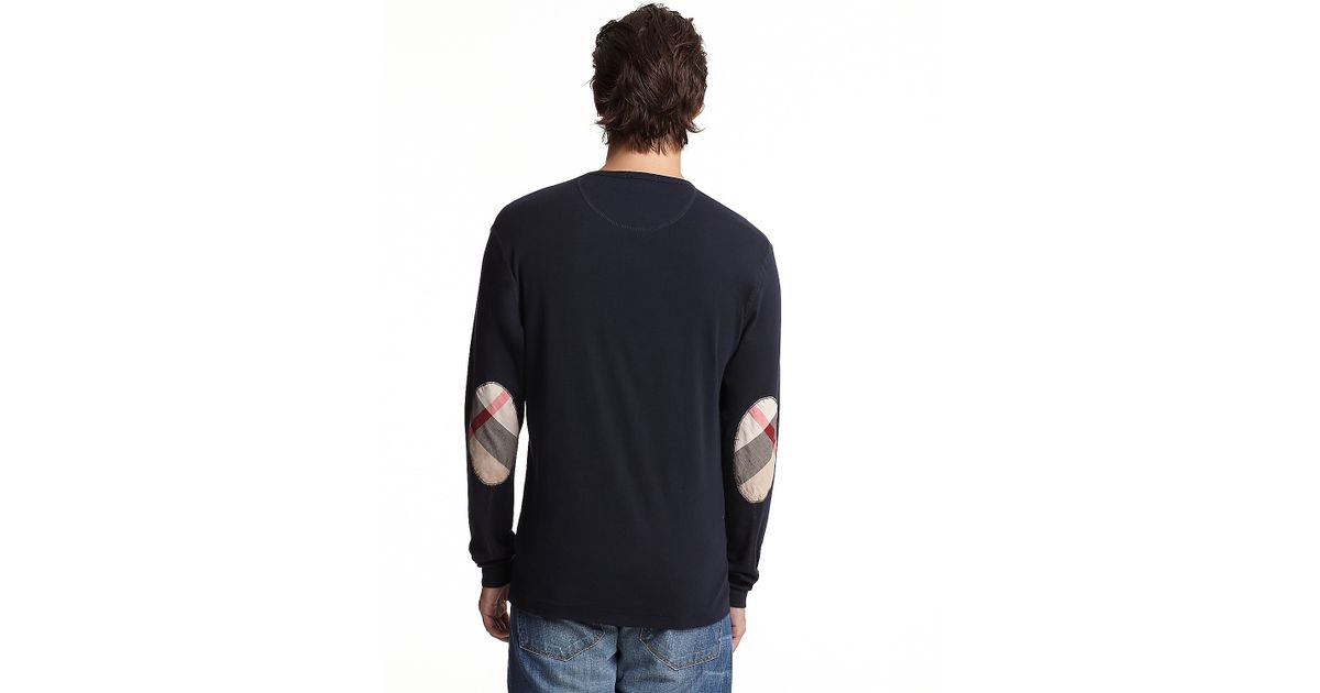 burberry elbow patch