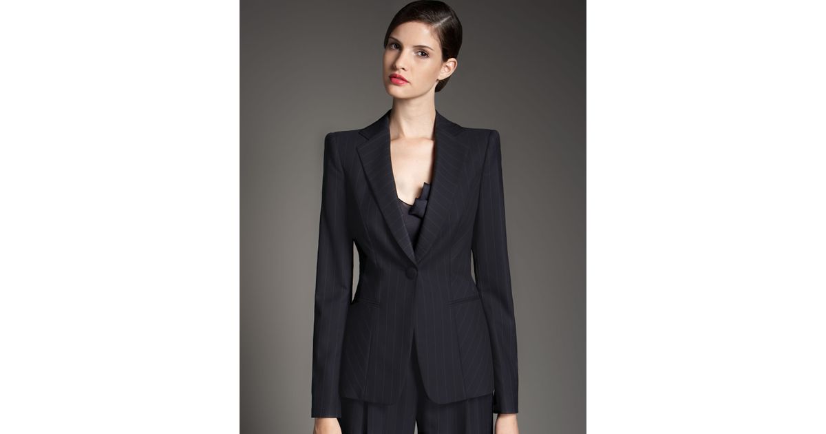 giorgio armani navy blue suit