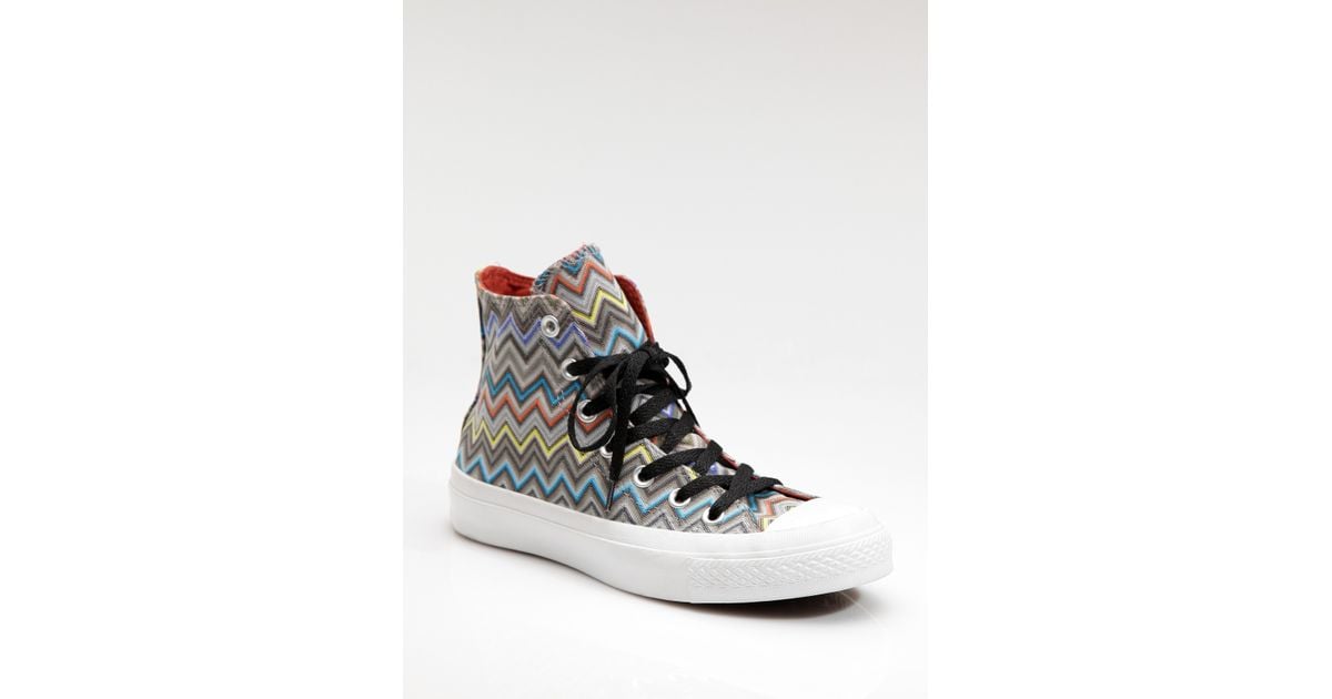 Converse Missoni Hightop Sneakers Lyst