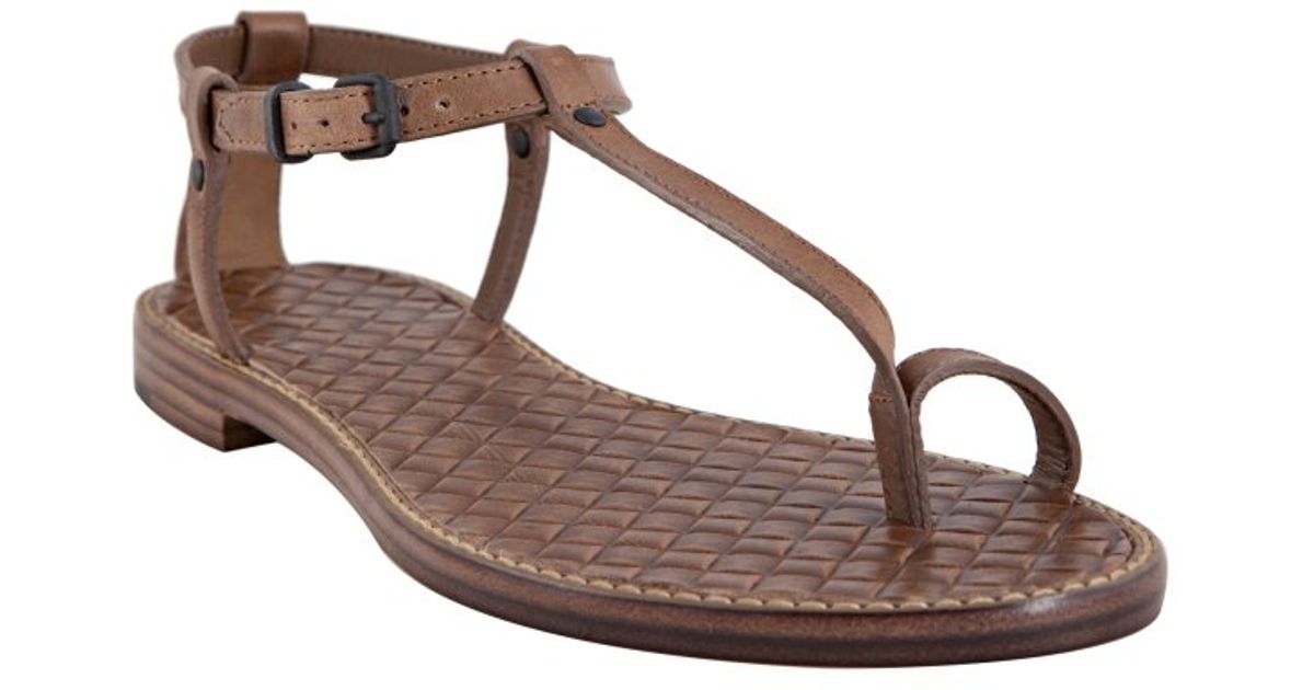bottega veneta sandals brown