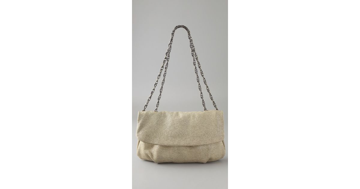 Lyst Elie Tahari Emory Handbag In Natural