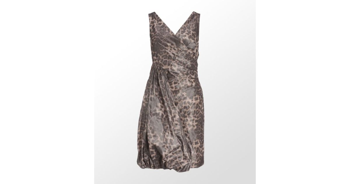 moschino leopard dress