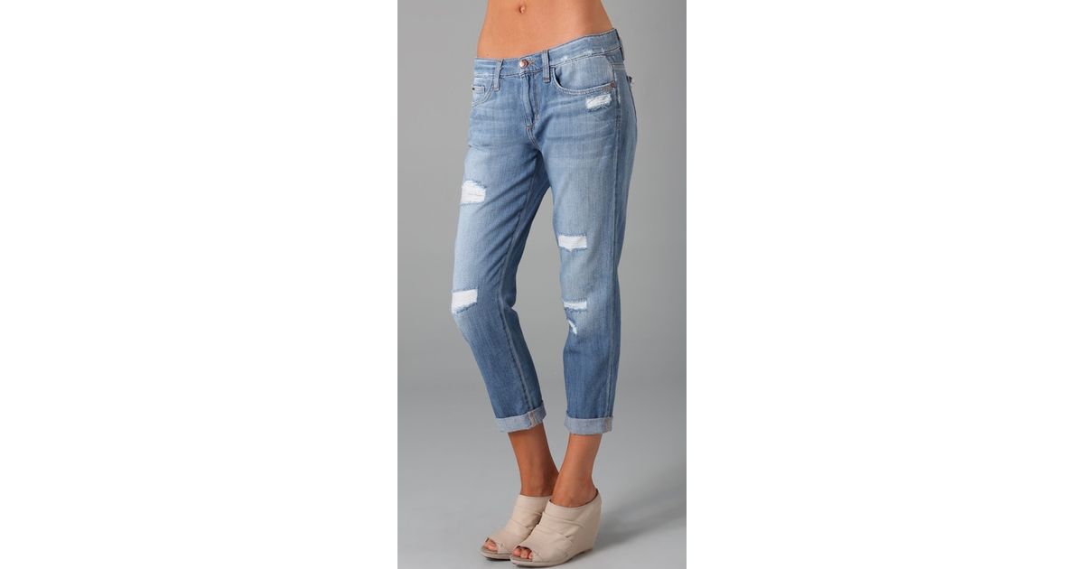 Joe's Jeans Rolled Best Friend Jeans in Blue Lyst