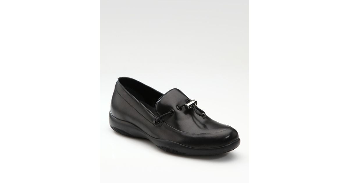 prada toggle loafer