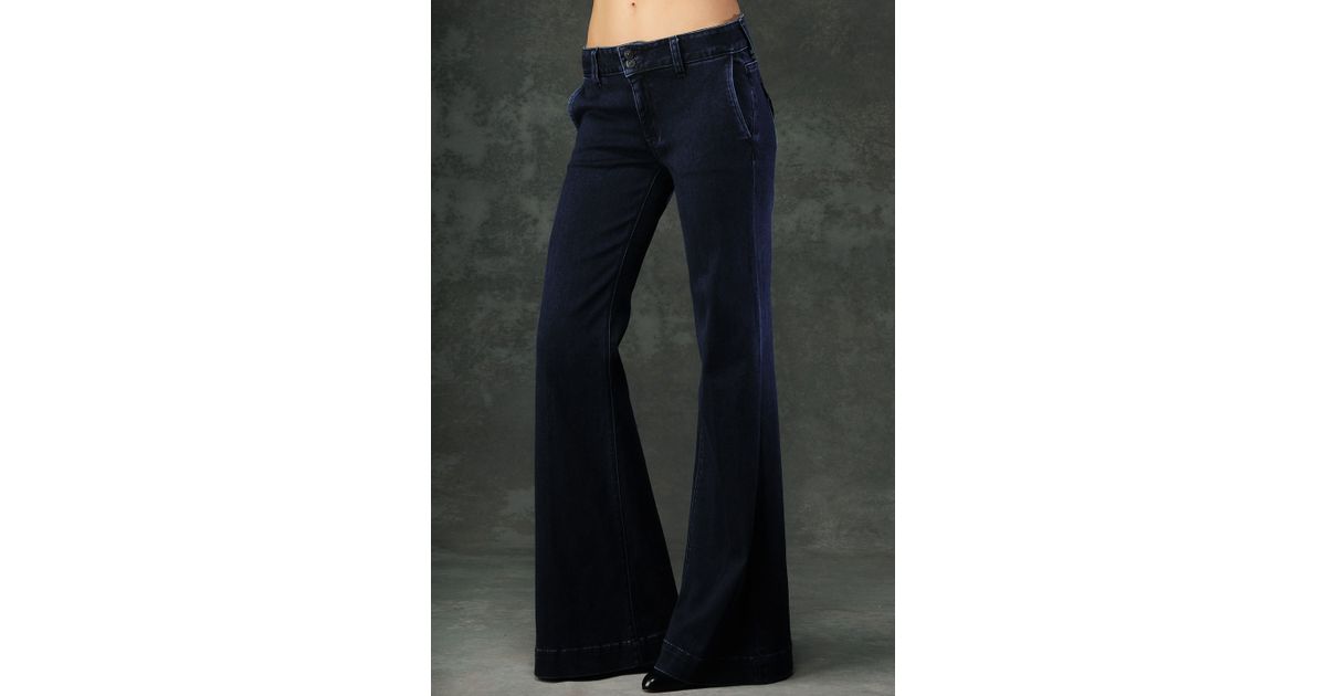 hudson wide leg trouser jeans