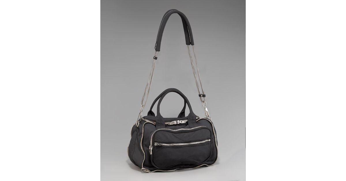 alexander wang zipper bag