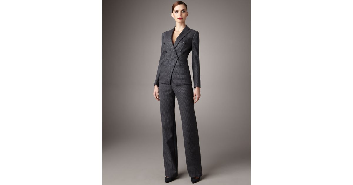 giorgio armani pinstripe suit