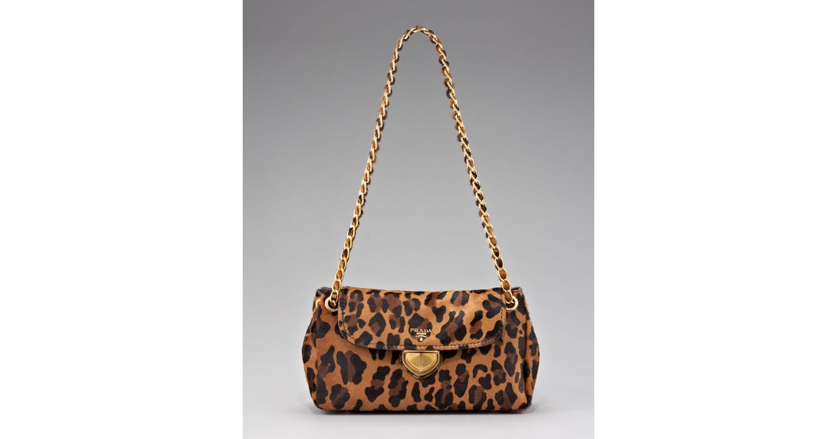 prada cavallino leopard bag