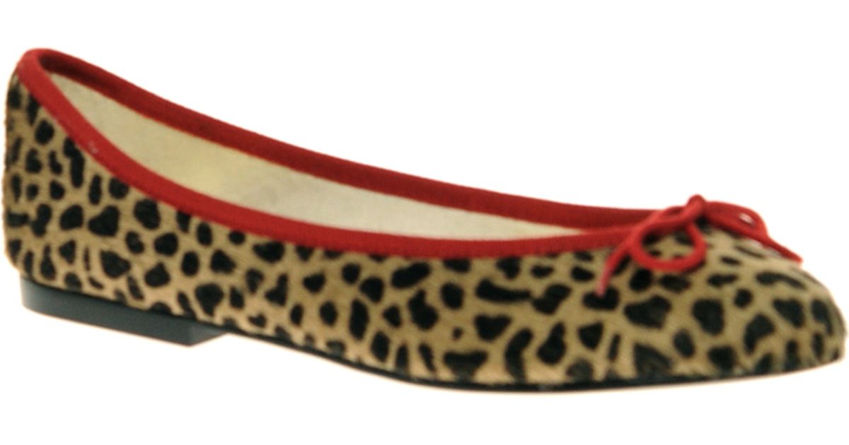 french sole leopard flats