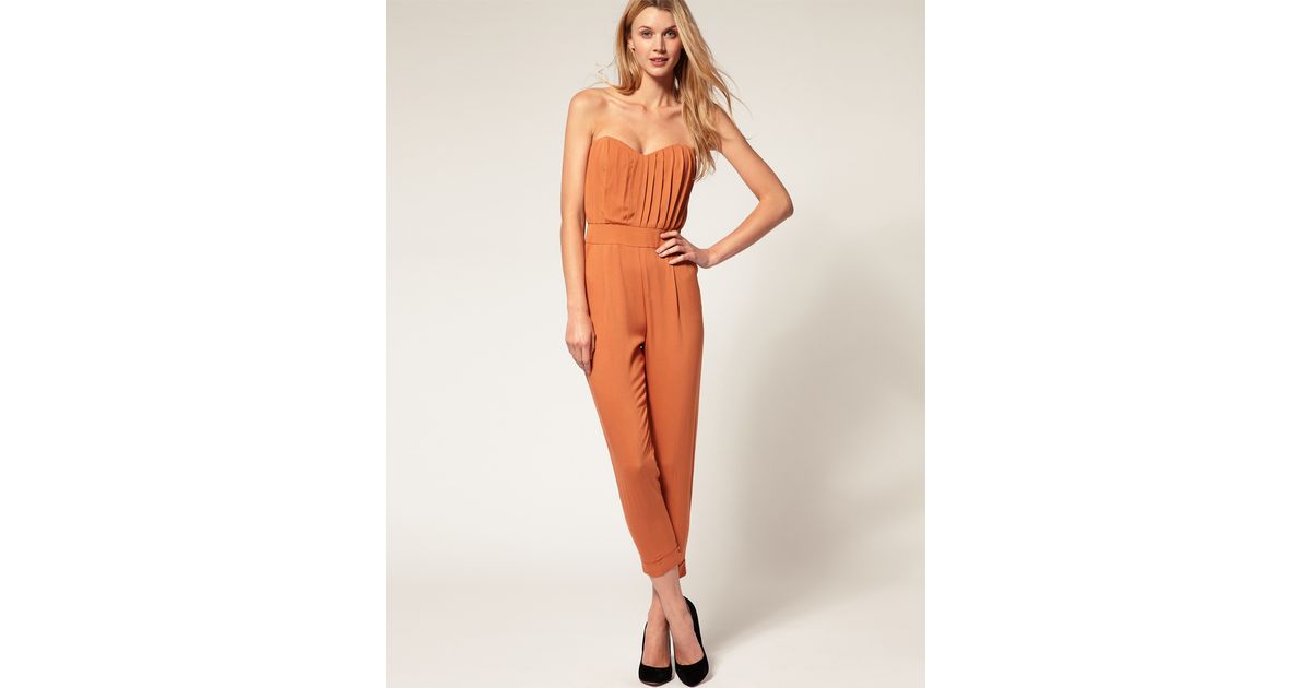 asos pleated jumpsuit