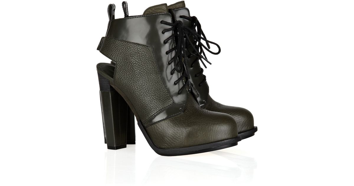 alexander wang flat ankle boots