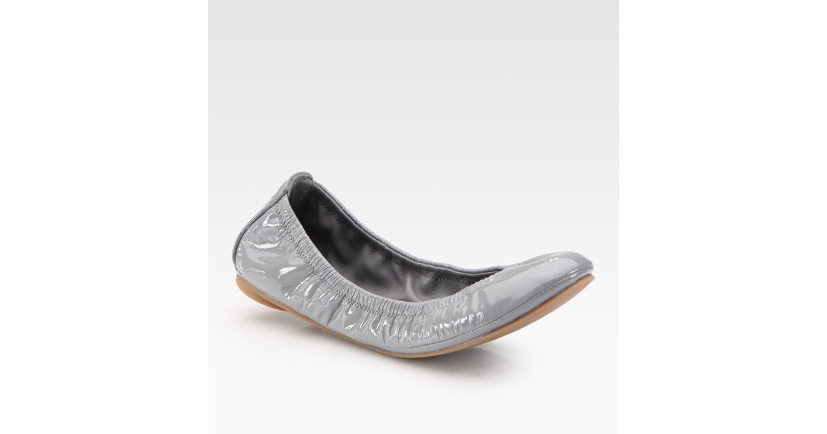 tory burch eddie patent ballet flat
