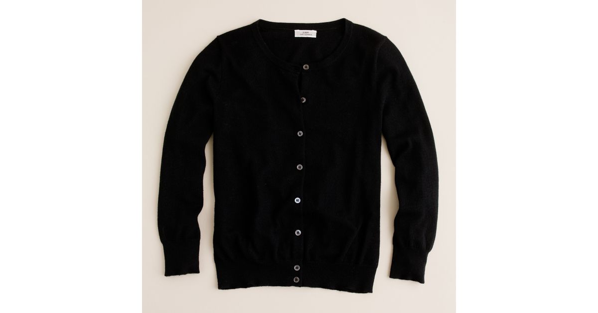 featherweight cashmere cardigan