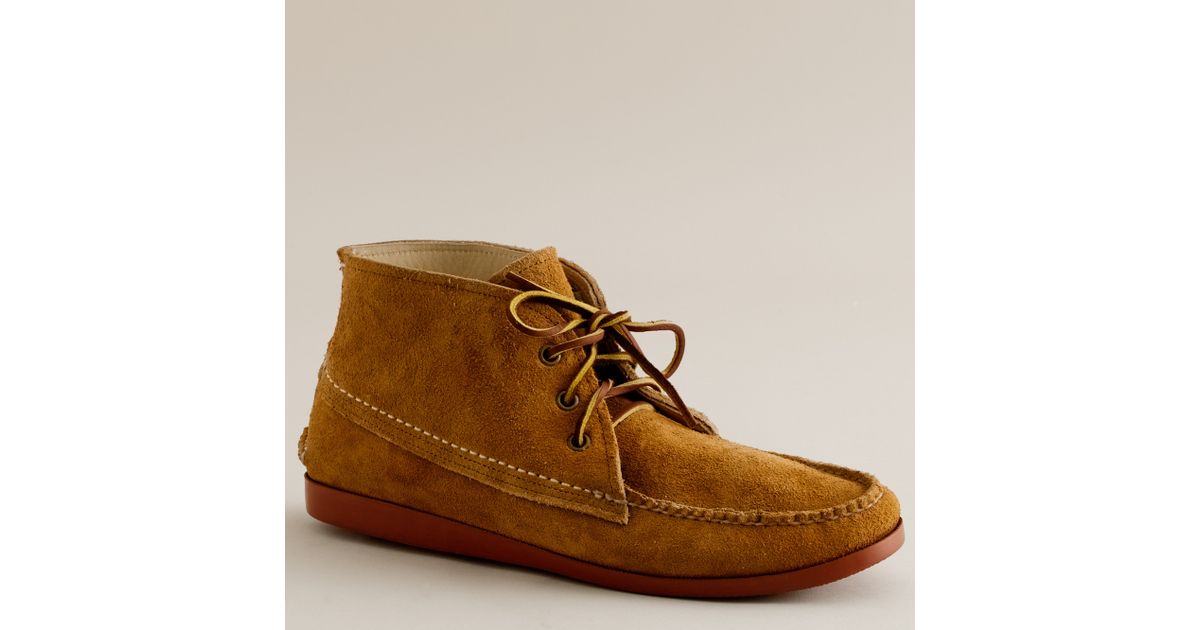 J.Crew Mens Quoddy® Suede Chukka Boots in Brown for Men Lyst