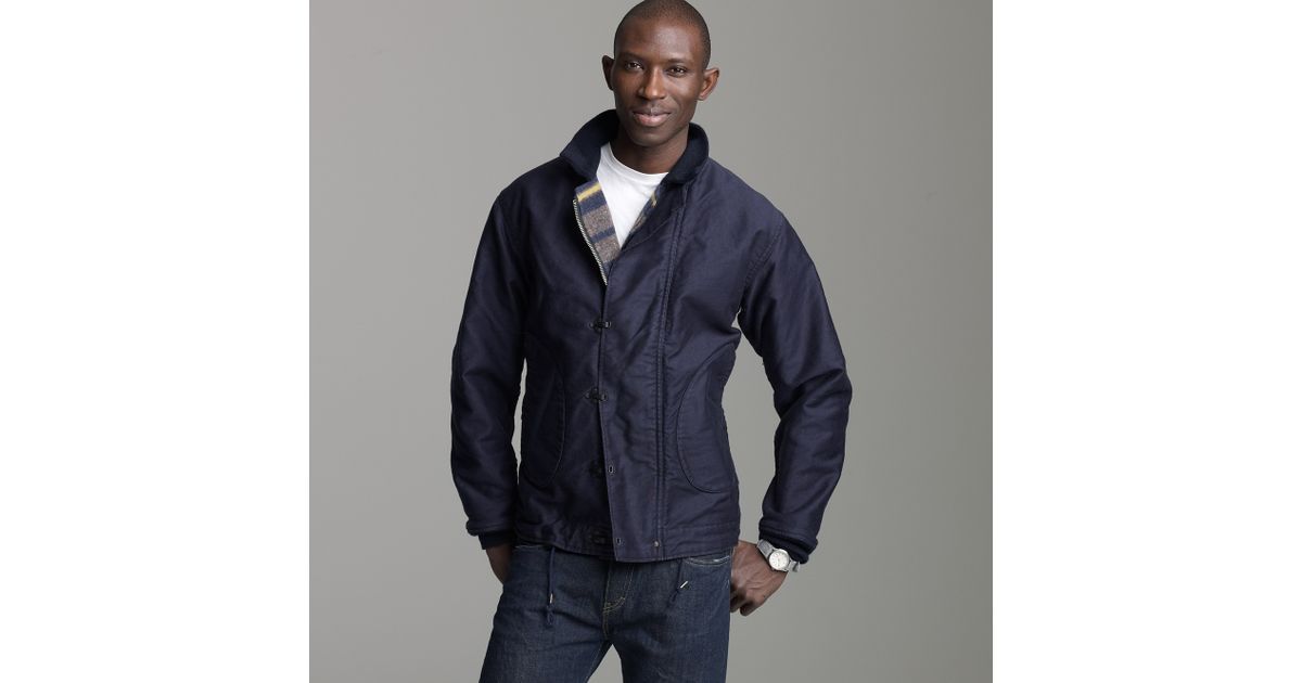 J.Crew Mister Freedom® Deck Coat in Navy (Blue) for Men Lyst
