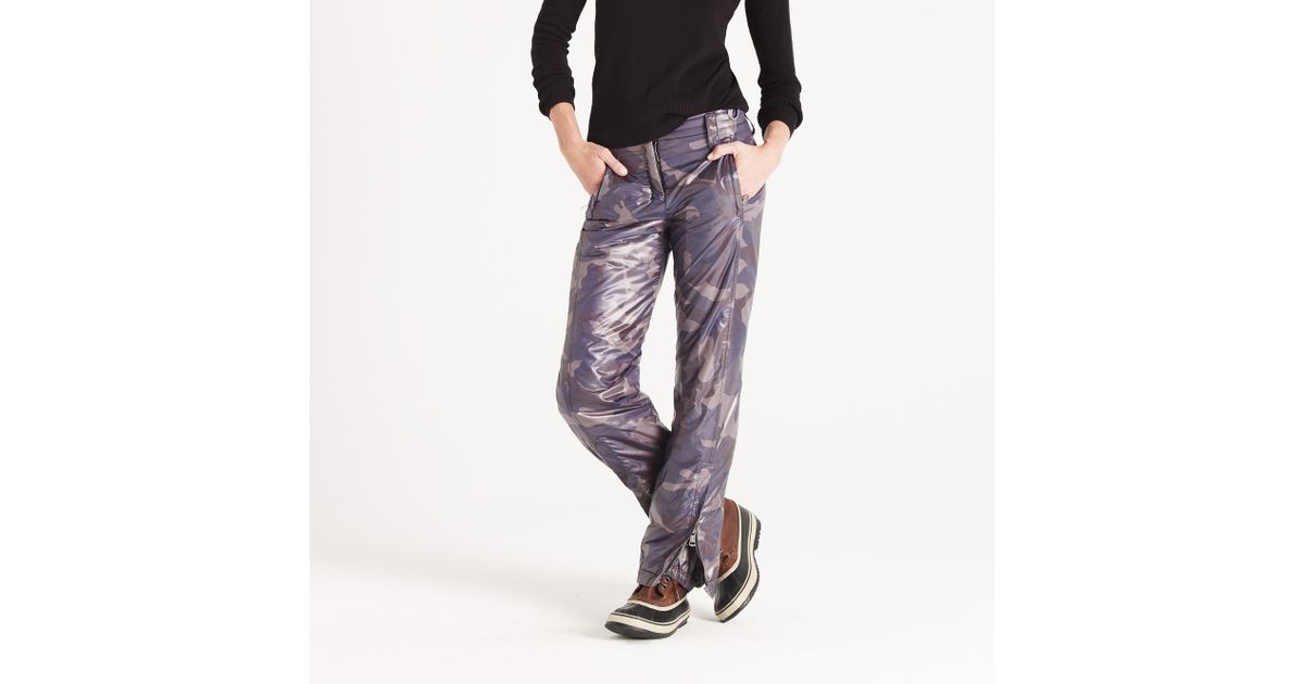 Lyst J.Crew Authier® Ski Pant in Purple