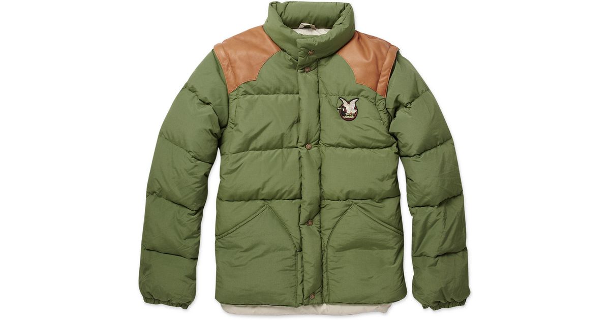 Chevignon Togs Unlimited Down-filled Jacket in Green for Men - Lyst
