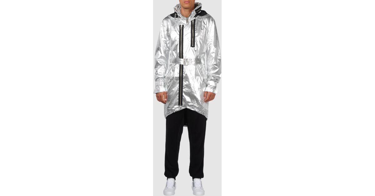 Estado temerario dulce Adidas SLVR Adidas Slvr - Mid-length Jackets in Metallic for Men | Lyst