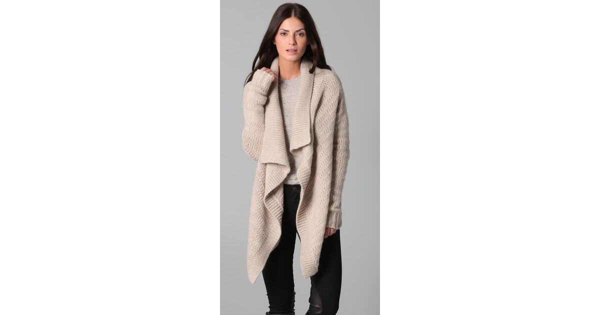 dkny wrap cardigan