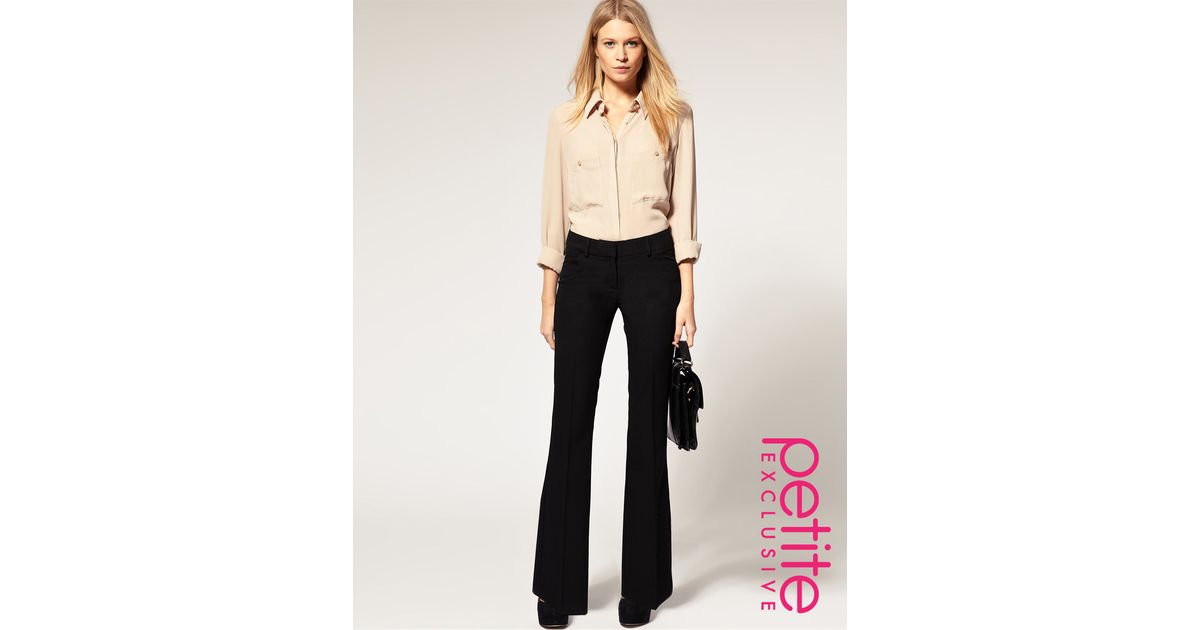 petite bootleg trousers