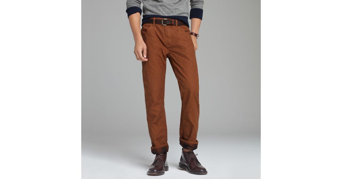 Flannel lined khakis j crew clearance