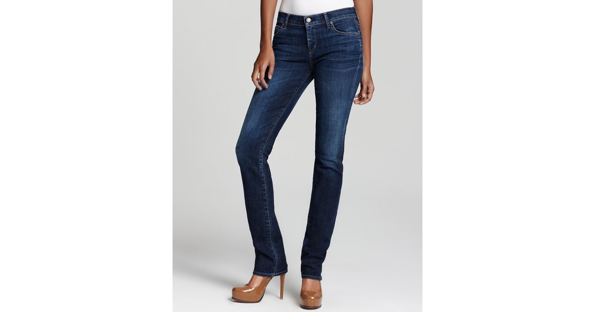 citizens of humanity ava low rise straight leg