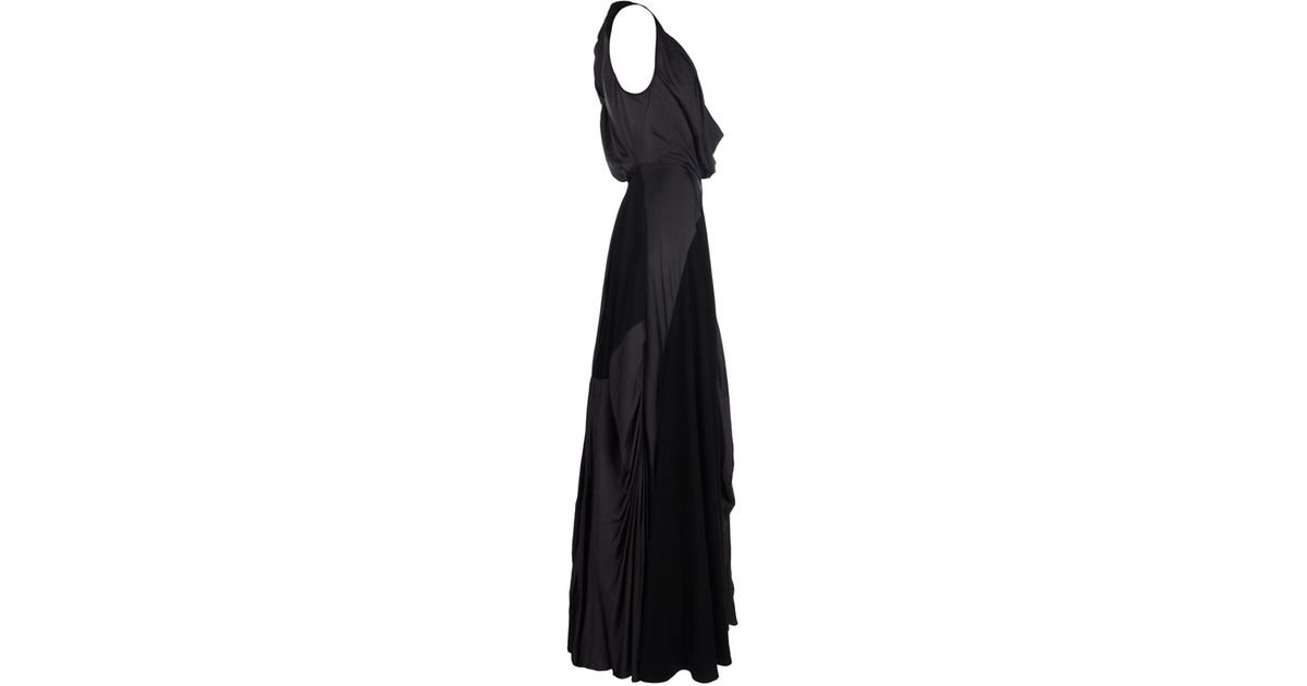 AllSaints Heather Maxi Dress in Black - Lyst
