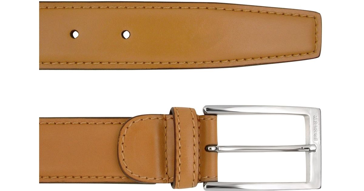 light brown leather belt mens
