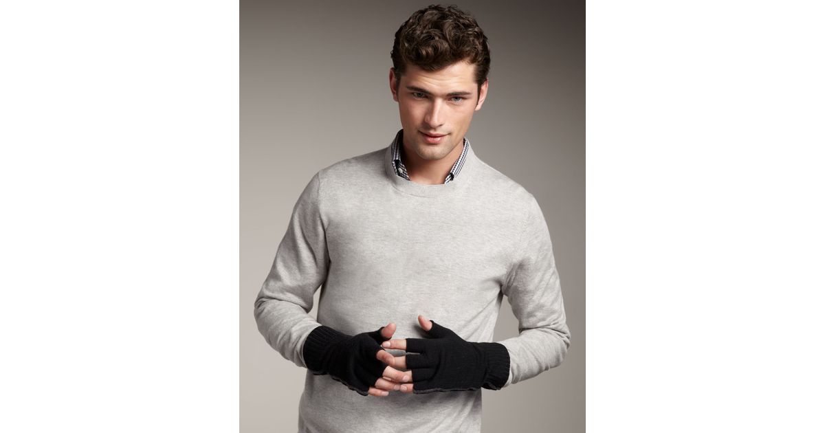 long sleeve fingerless gloves