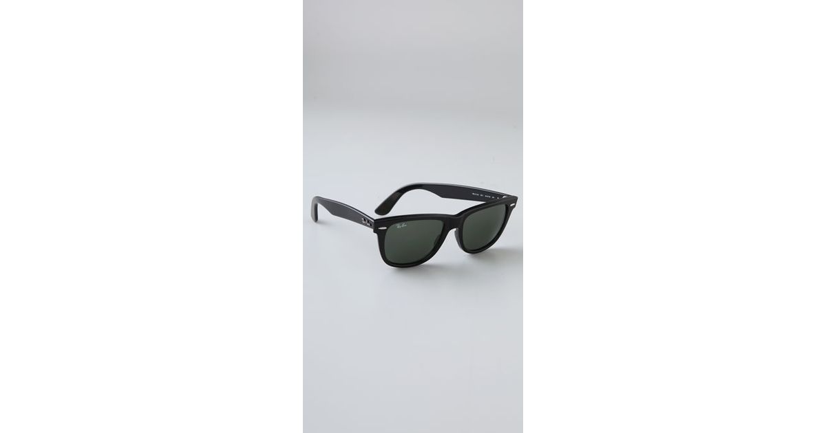 Ray-Ban RB2140 Wayfarer Outsiders Oversized Sunglasses | Shopbop