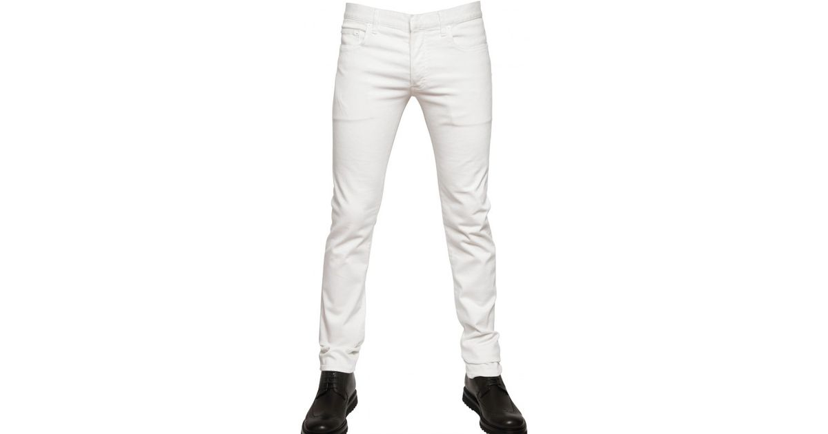 dior white jeans