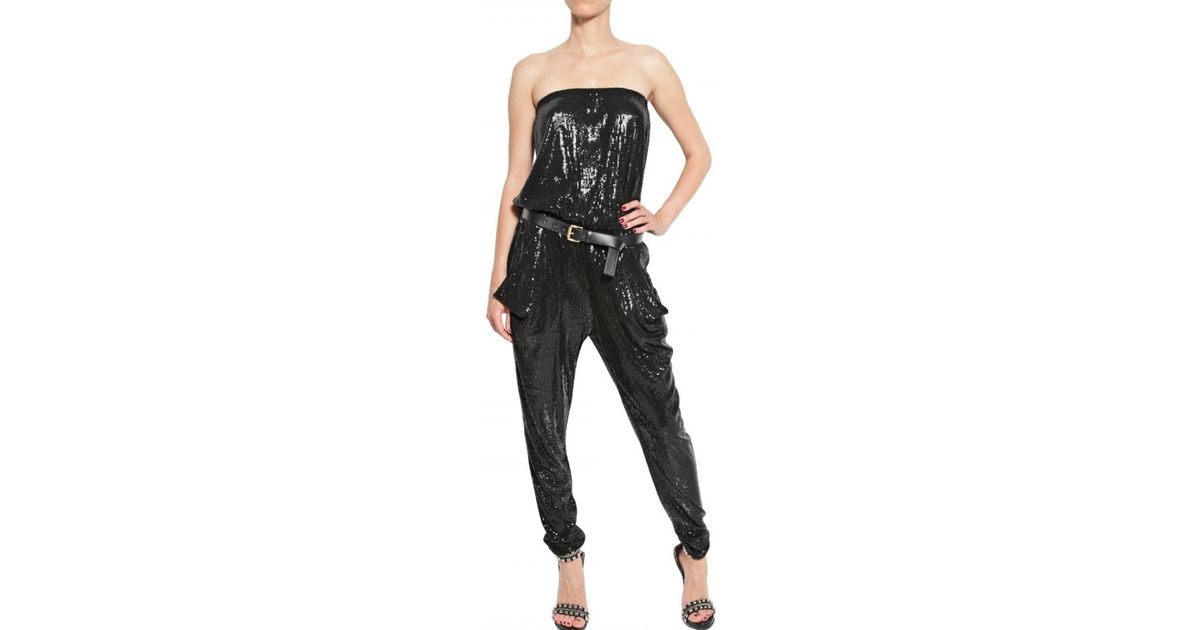 michael kors sequin jumpsuit