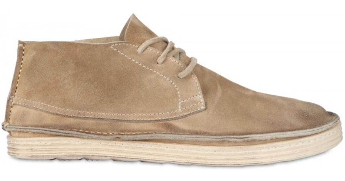 Preventi Kudu Leather Chukka Boots in Beige (Natural) for Men Lyst