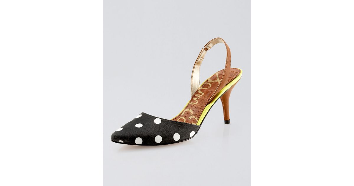 sam edelman polka dot pumps