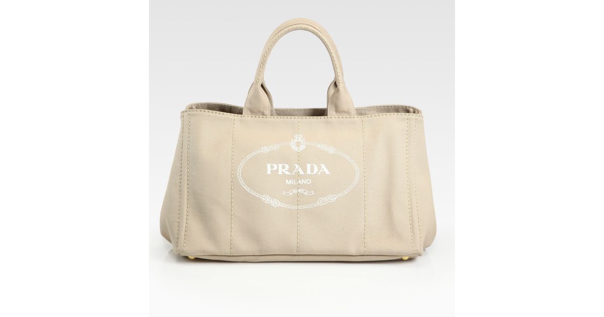 prada denim tote bag