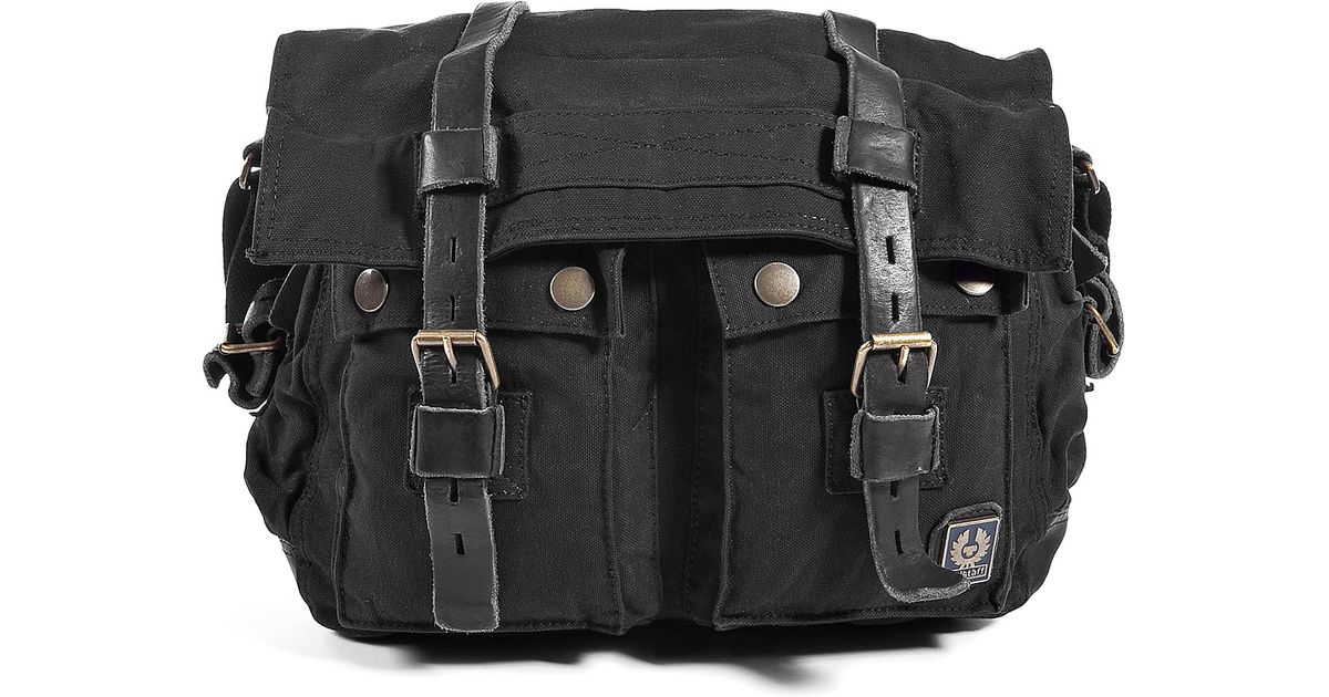 Lyst Belstaff Black Shoulder Bag 556 In For Men
