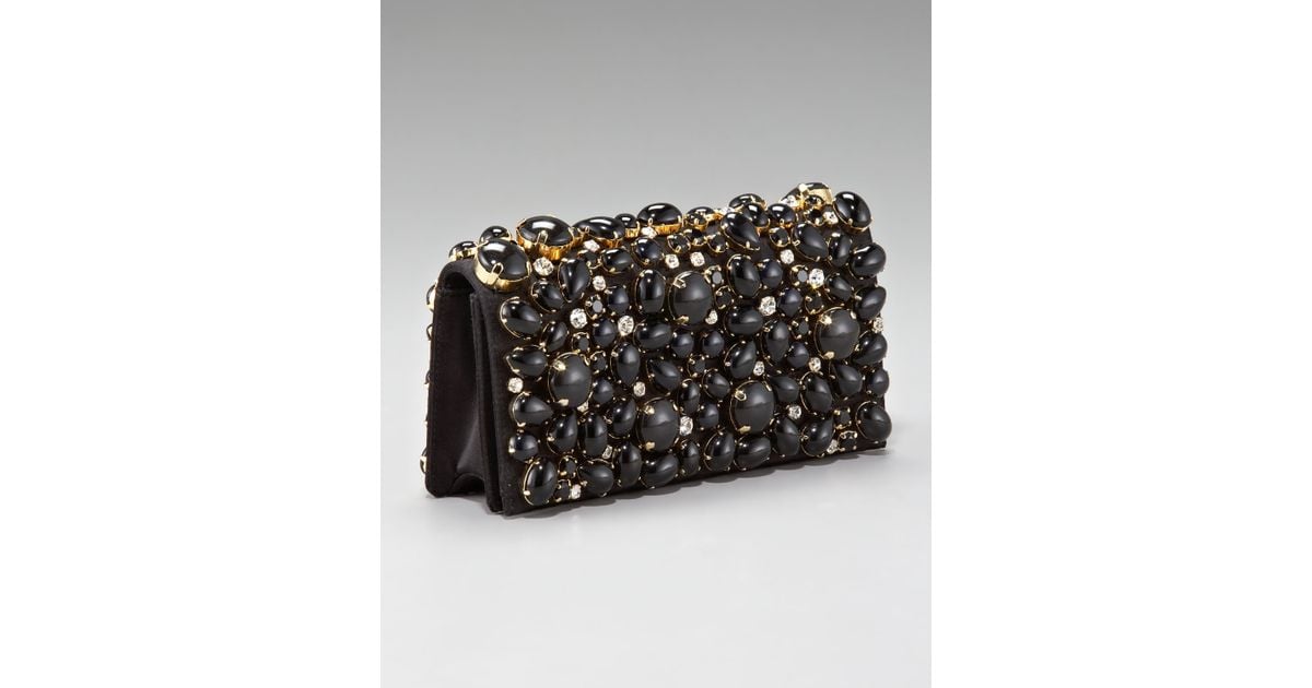 prada raso clutch