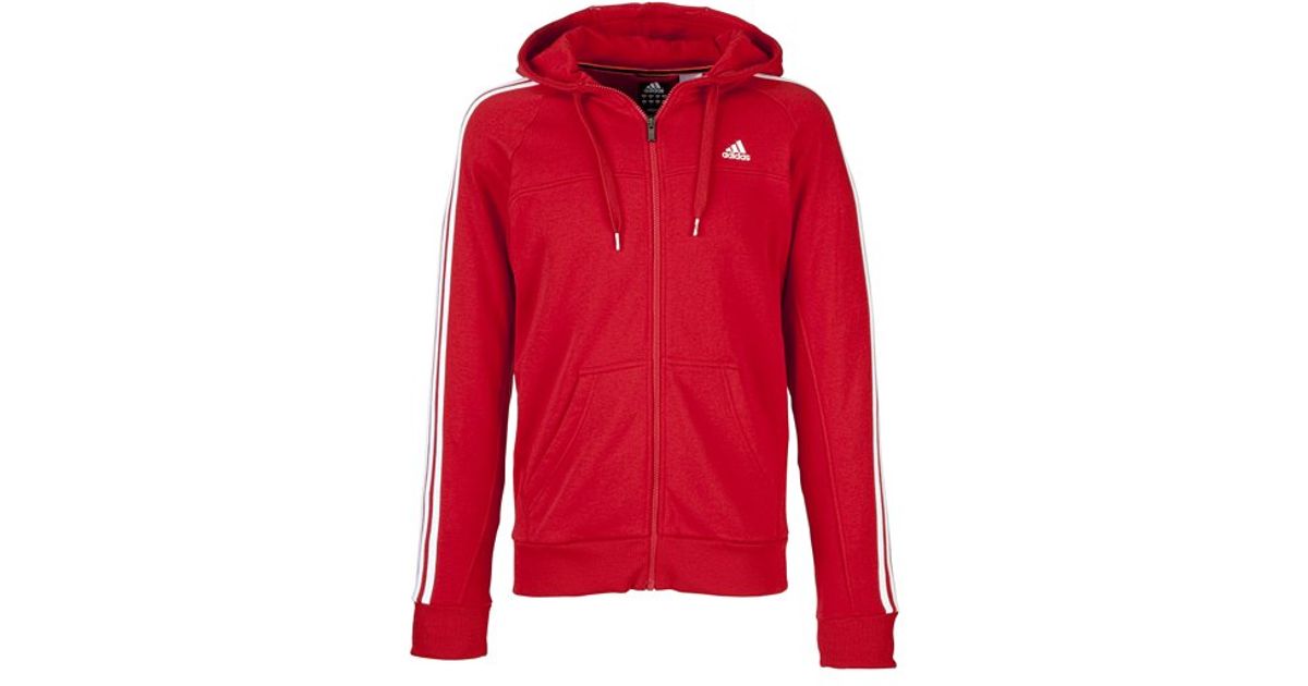 red adidas sweater