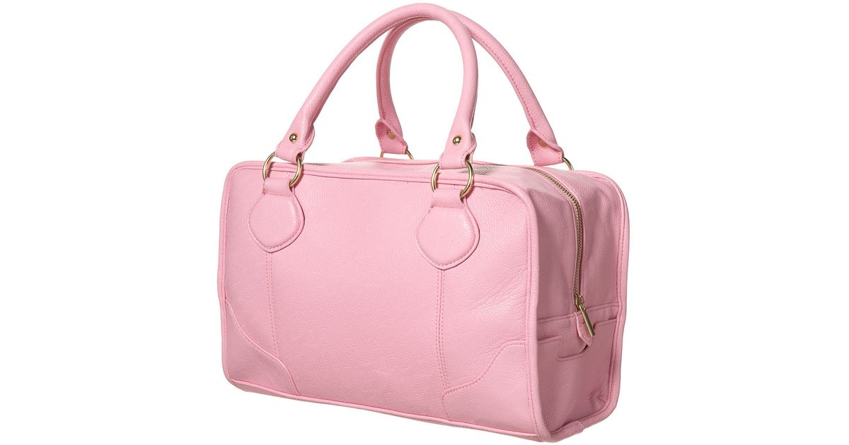 pink holdall