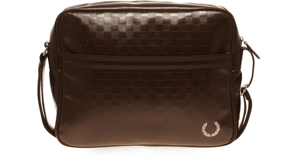 bronzana Crush Spektakularno fred perry messenger bag brown - telfor.org