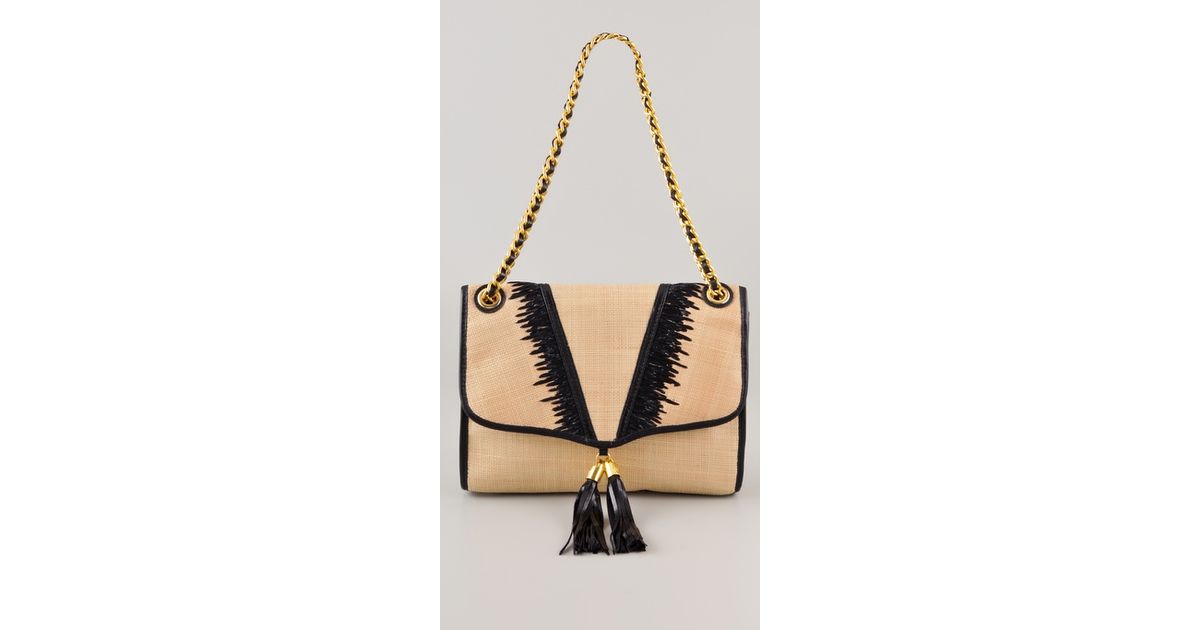 rebecca minkoff straw bolsa