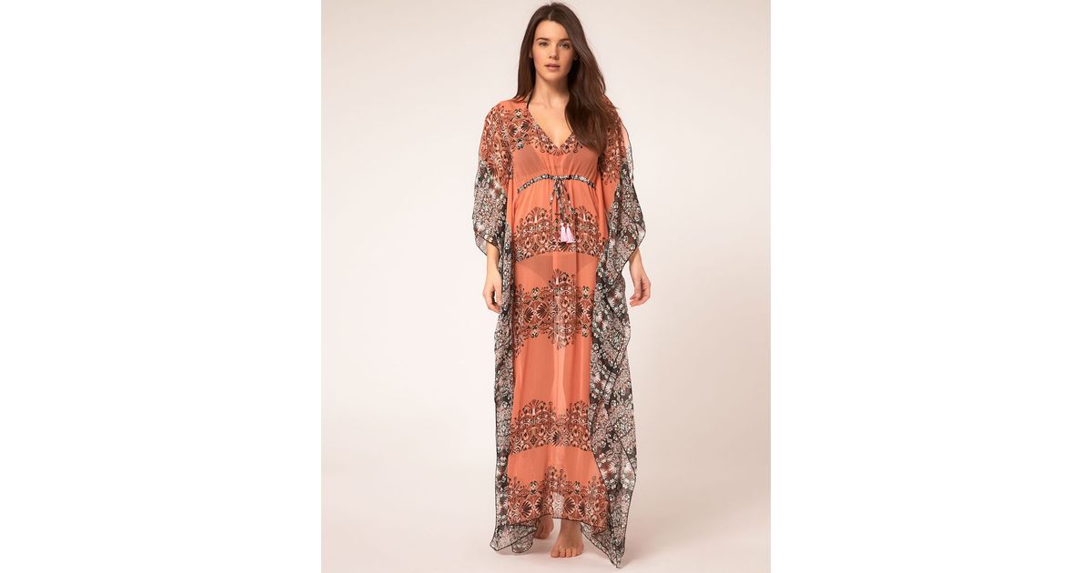 river island maxi kaftan